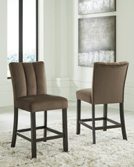 Best Furniture Outlet - Ashley Furniture - Jeshina Counter Height Barstool (Set of 2) - Counter Height Barstool (Set of 2) / Mocha - PCD581-124X2