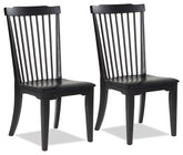 Best Furniture Outlet - Ashley Furniture - Brenkerton Dining Chair (Set of 2) - Dining Chair (Set of 2) / Black - PCD591-01X2