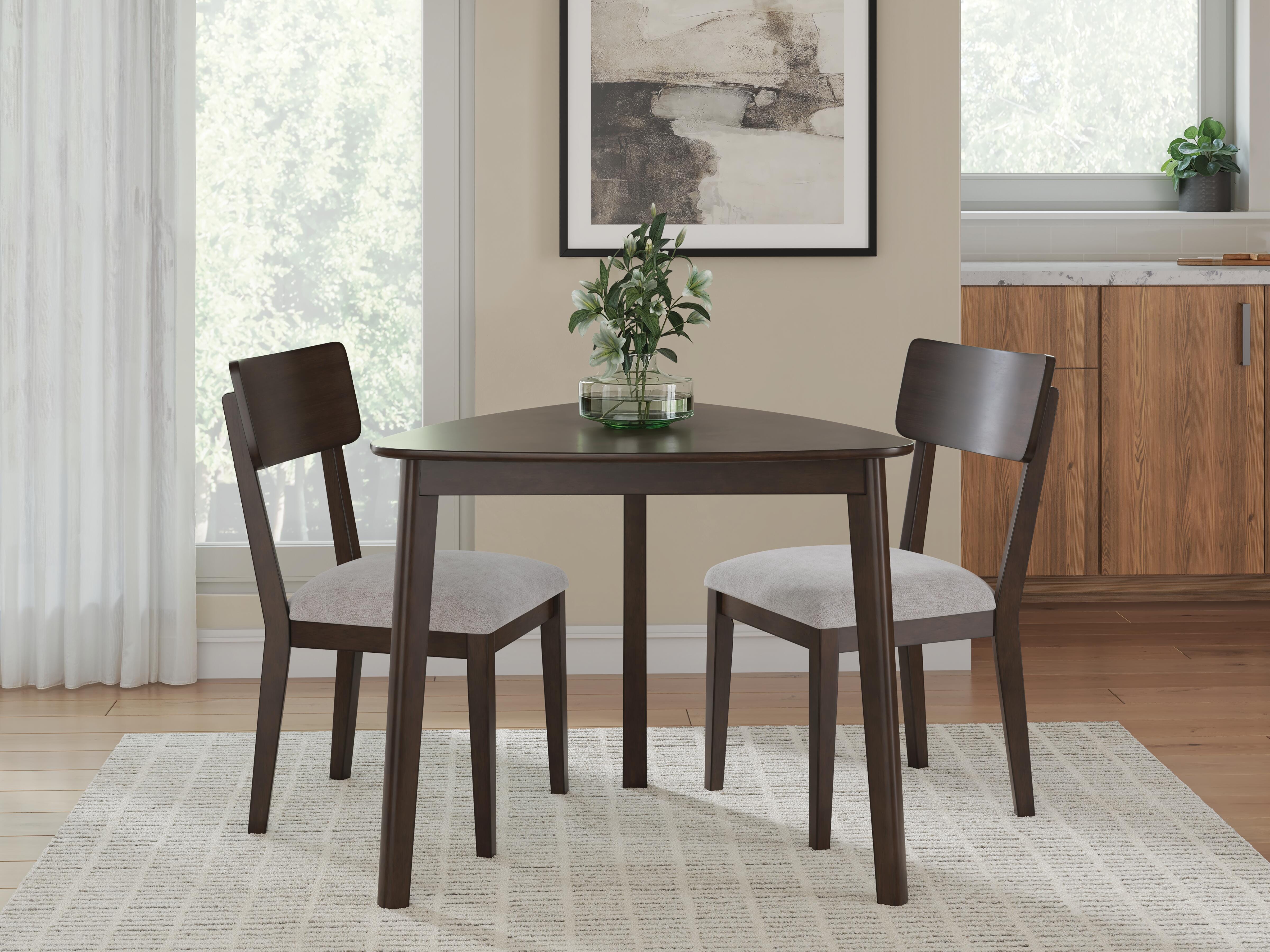 Best Furniture Outlet - Ashley Furniture - Shorbyn Dining Room - Dining Table and 2 Chairs - PCD607D1
