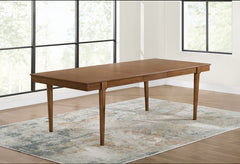 Best Furniture Outlet - Ashley Furniture - Lyncott Dining Room - RECT Dining Room EXT Table / Brown - D615-45