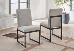 Best Furniture Outlet - Ashley Furniture - Tomtyn Dining Room - Dining Chair (Set of 2) / Light Brown - D622-01X2