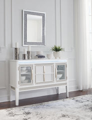 Best Furniture Outlet - Ashley Furniture - Chalanna Dining Room - Dining Room Server / White - D822-60