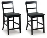 Best Furniture Outlet - Ashley Furniture - Greddinton Counter Height Barstool (Set of 2) - Counter Height Barstool (Set of 2) / Multi - PCD824-124X2