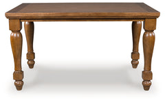 Best Furniture Outlet - Ashley Furniture - Greddinton Counter Height Dining Table - RECT Dining Room Counter Table / Brown - PCD824-13