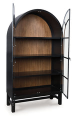 Best Furniture Outlet - Ashley Furniture - Greddinton Display Cabinet - Display Cabinet / Black/Brown - PCD824-376