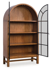 Best Furniture Outlet - Ashley Furniture - Greddinton Display Cabinet - Display Cabinet / Brown/Black - PCD824-476