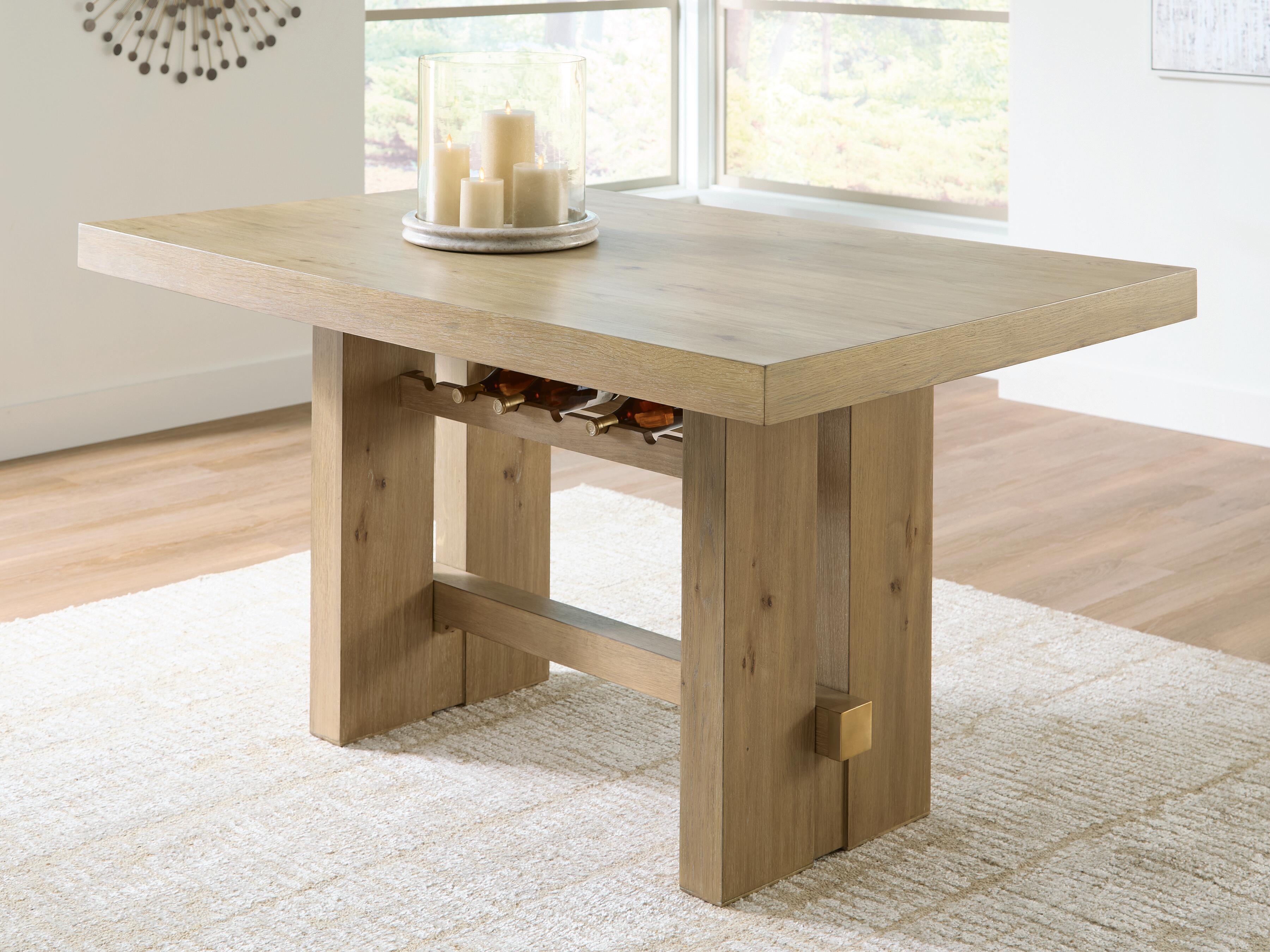 Best Furniture Outlet - Ashley Furniture - Lasinger Dining Room - RECT Dining Room Counter Table - PCD852-13