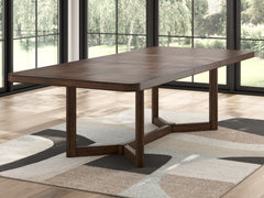 Best Furniture Outlet - Ashley Furniture - Dilenno Dining Extension Table - RECT Dining Room EXT Table / Dark Brown - PCD857-35