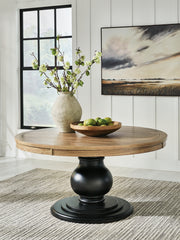 Best Furniture Outlet - Ashley Furniture - Ridgester Dining Room - Dining Table / Light Brown - D858D4