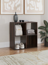 Best Furniture Outlet - Ashley Furniture - Glosmount Four Cube Organizer - Four Cube Organizer / Cherry/Light Brown - EA1055-2X2