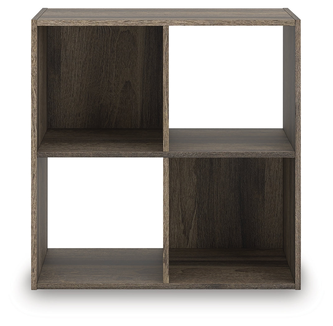 Best Furniture Outlet - Ashley Furniture - Shallifer Four Cube Organizer - Four Cube Organizer / Brown - EA1104-2X2