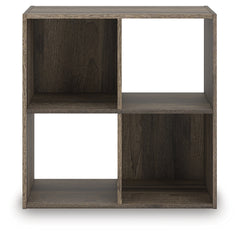 Best Furniture Outlet - Ashley Furniture - Shallifer Four Cube Organizer - Four Cube Organizer / Brown - EA1104-2X2