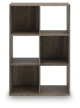 Best Furniture Outlet - Ashley Furniture - Shallifer Six Cube Organizer - Six Cube Organizer / Brown - EA1104-3X2