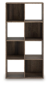Best Furniture Outlet - Ashley Furniture - Shallifer Eight Cube Organizer - Eight Cube Organizer / Brown - EA1104-4X2