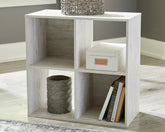 Best Furniture Outlet - Ashley Furniture - Paxberry Four Cube Organizer - Four Cube Organizer / Whitewash - EA1811-2X2