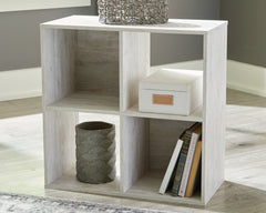 Best Furniture Outlet - Ashley Furniture - Paxberry Four Cube Organizer - Four Cube Organizer / Whitewash - EA1811-2X2