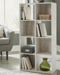 Best Furniture Outlet - Ashley Furniture - Paxberry Eight Cube Organizer - Eight Cube Organizer / Whitewash - EA1811-4X2