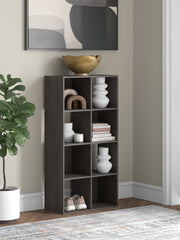 Best Furniture Outlet - Ashley Furniture - Piperton Eight Cube Organizer - Eight Cube Organizer / Charcoal - EA5514-4X2