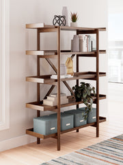 Best Furniture Outlet - Ashley Furniture - Lyncott Bookcase - Bookcase / Brown - H615-70