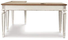 Realyn Home Office Desk and Bookcase