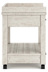 Carynhurst Home Office Desk, Bookcase and Printer Stand