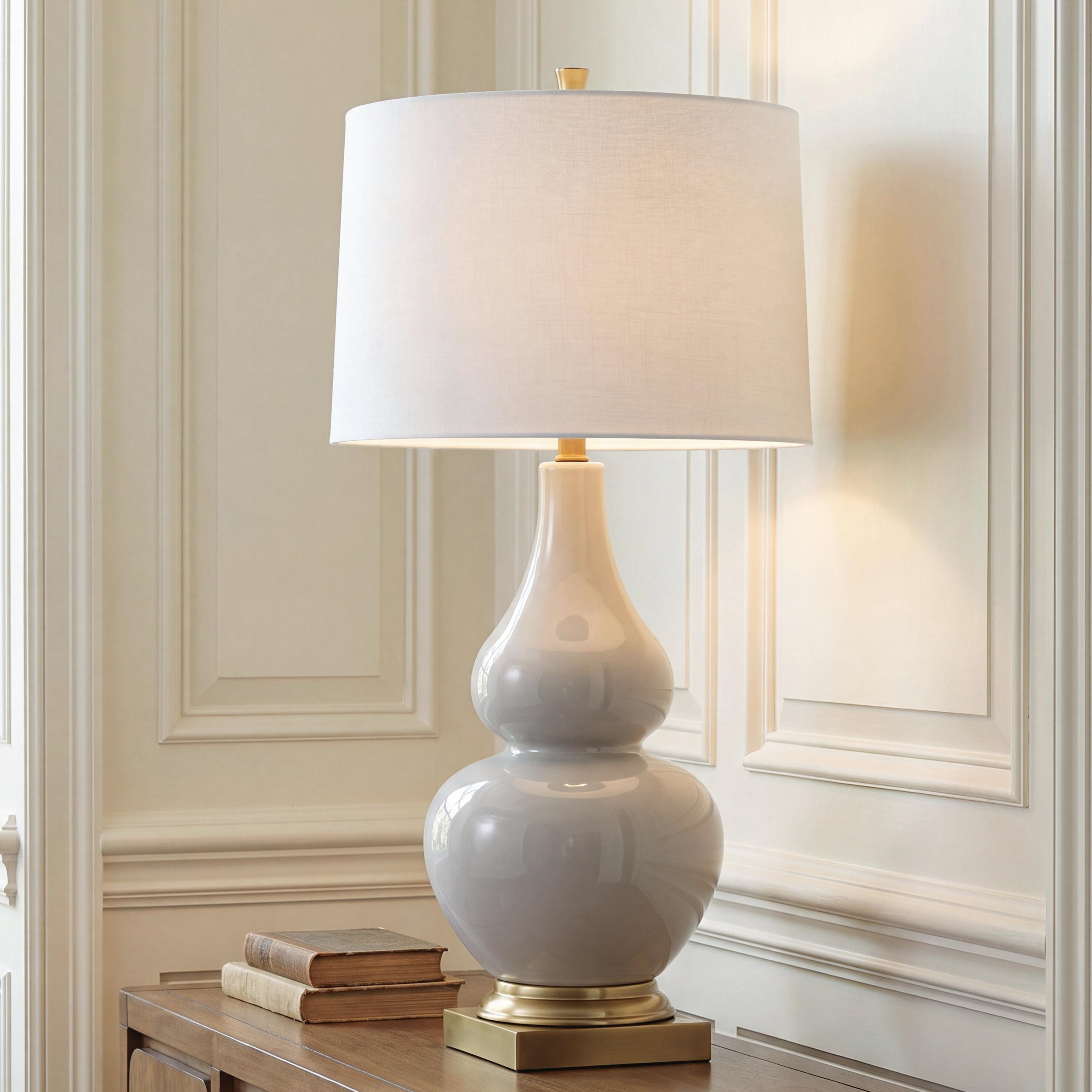 Best Furniture Outlet - Ashley Furniture - Weswick Lighting - Ceramic Table Lamp (1/CN) - L100934