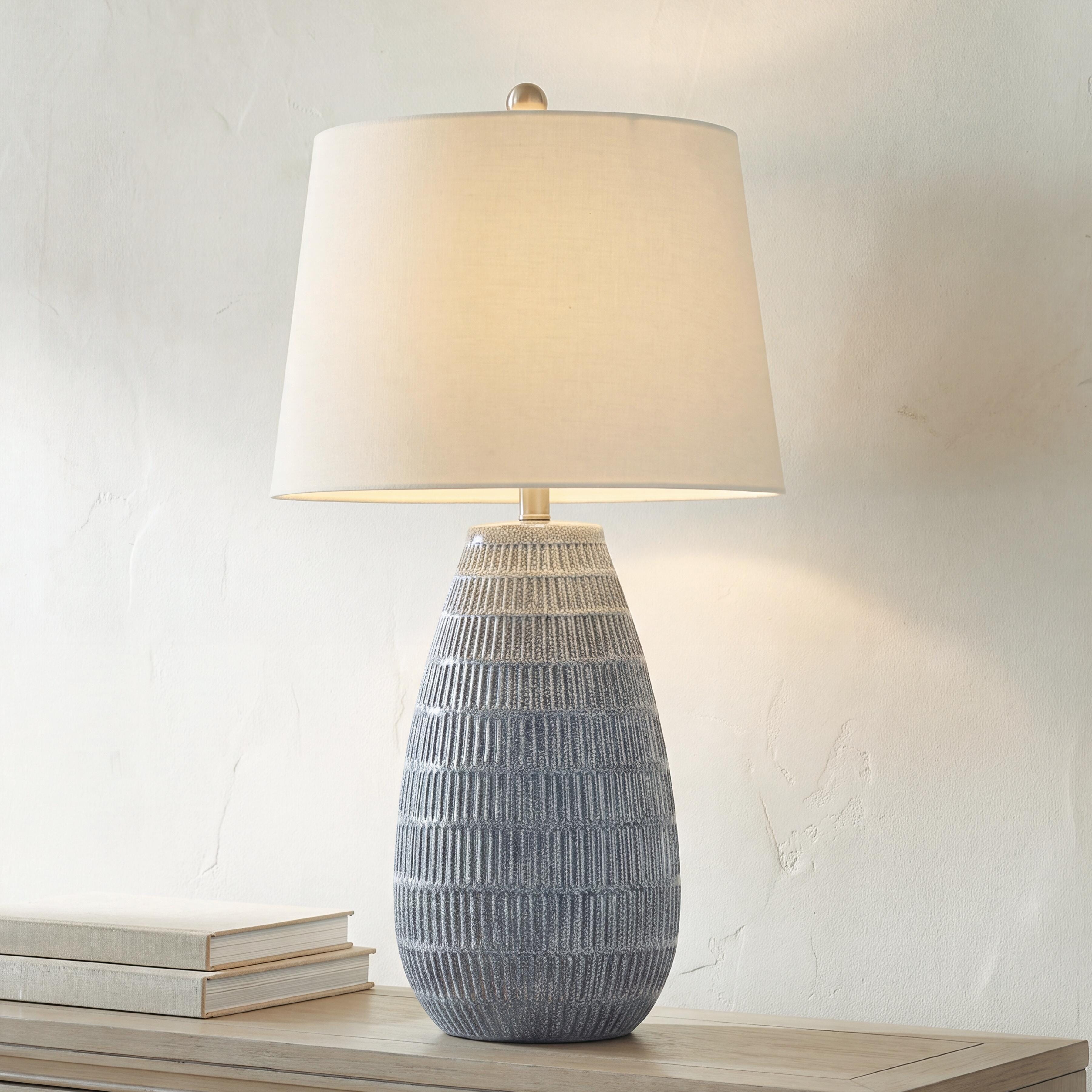 Best Furniture Outlet - Ashley Furniture - Kaidins Lighting - Ceramic Table Lamp (1/CN) - L100984