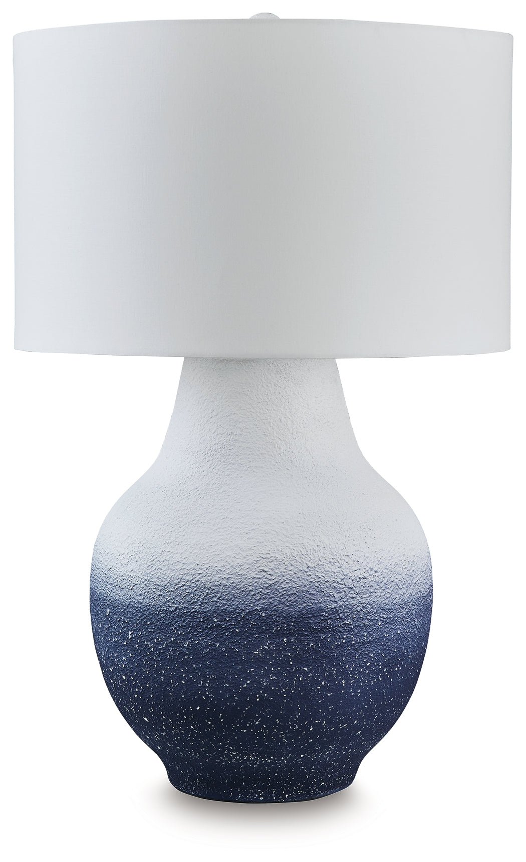 Best Furniture Outlet - Ashley Furniture - Dashland Lighting - Metal Table Lamp (1/CN) / White/Navy - L207514