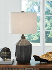 Best Furniture Outlet - Ashley Furniture - Jilton Lighting - Poly Table Lamp (1/CN) / Black - L235844