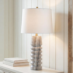Best Furniture Outlet - Ashley Furniture - Desmont Lighting - Marble Table Lamp (1/CN) - L428974