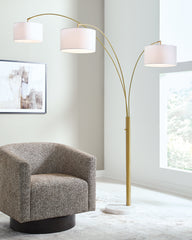 Best Furniture Outlet - Ashley Furniture - Valo Lighting - Metal Arc Lamp (1/CN) - L725169