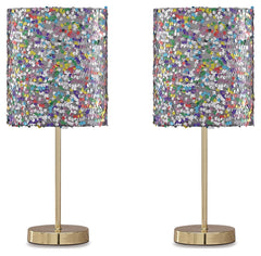 Best Furniture Outlet - Ashley Furniture - Maddy Lighting - Table Lamp (Set of 2) / Multi - L857724X2