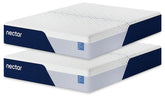 Best Furniture Outlet - Ashley Furniture - Nectar Classic Memory Foam Bedroom - 2 Twin XL Mattresses - M125M1