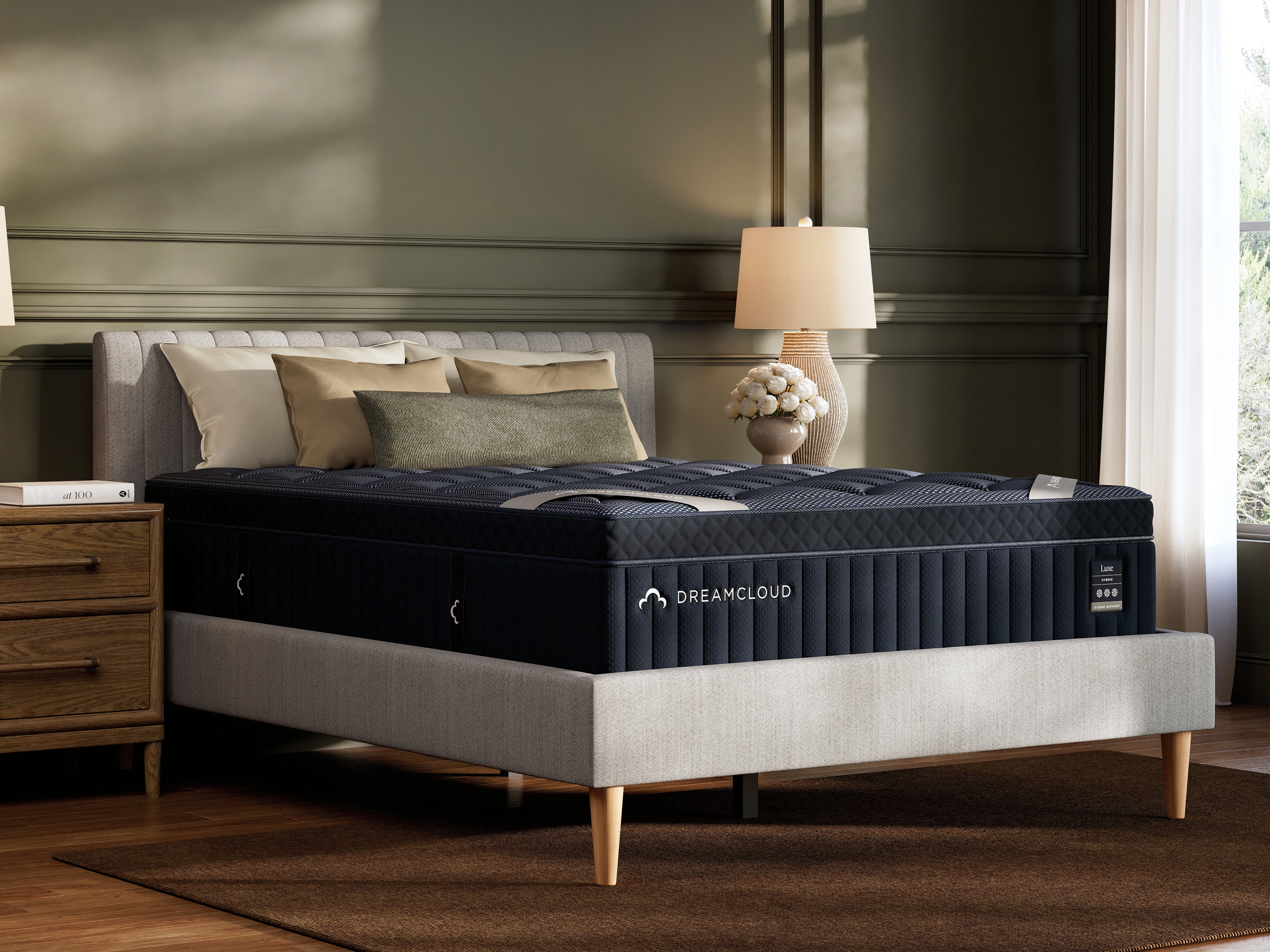 Best Furniture Outlet - Ashley Furniture - DreamCloud Hybrid Luxe 4.0 Mattresses - Twin XL / White - M13771