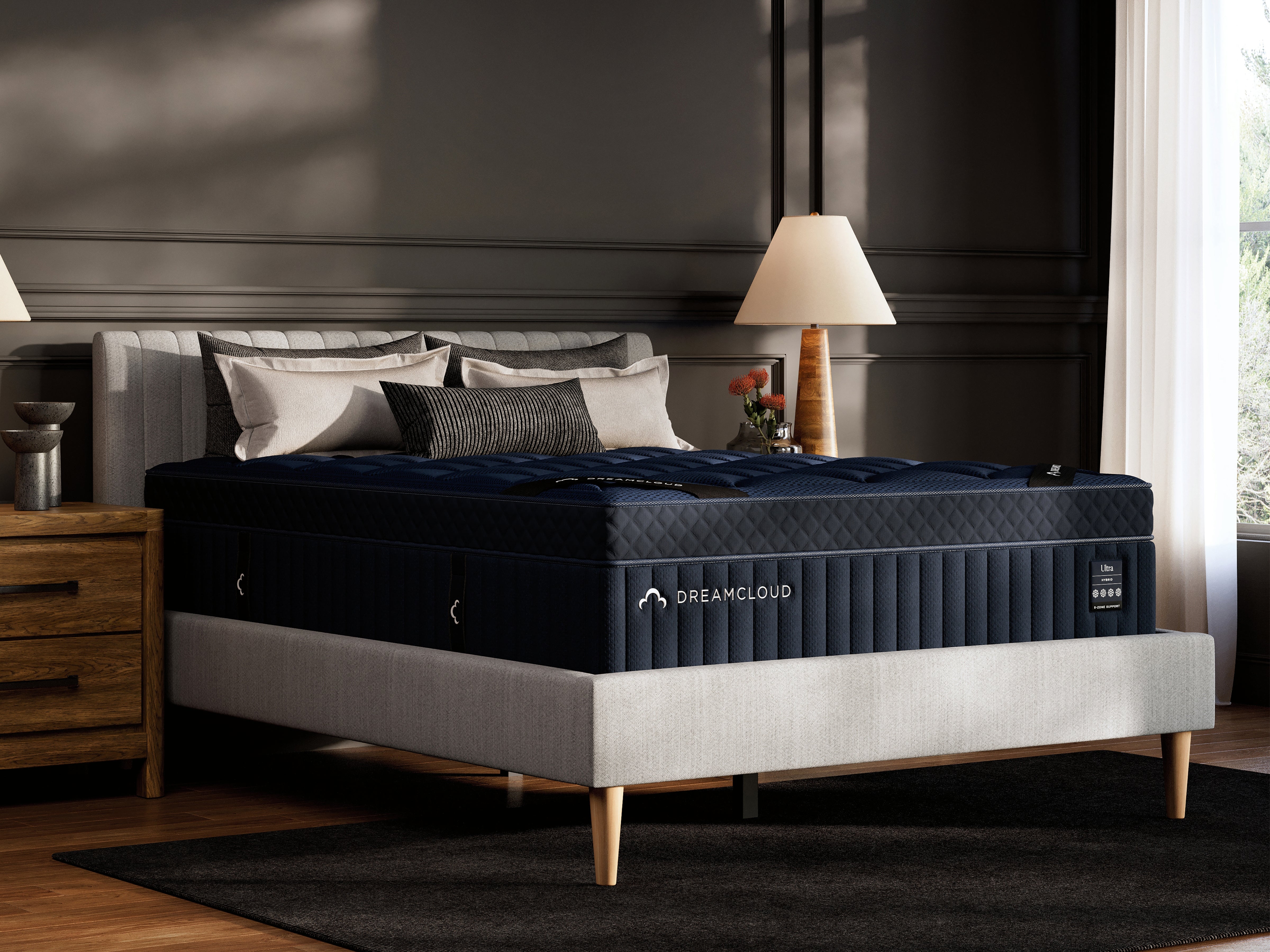 Best Furniture Outlet - Ashley Furniture - DreamCloud Ultra Hybrid Mattresses - California King / White - M13851
