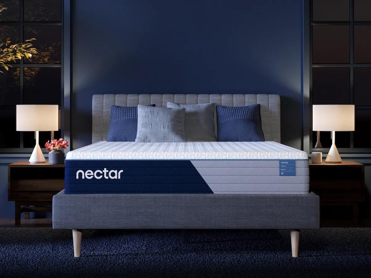 Best Furniture Outlet - Ashley Furniture - Nectar Classic Hybrid Mattresses - King / White - M14041