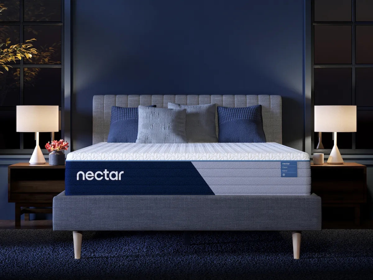 Best Furniture Outlet - Ashley Furniture - Nectar Classic Hybrid 5.1 Mattresses - Full / White - M14021