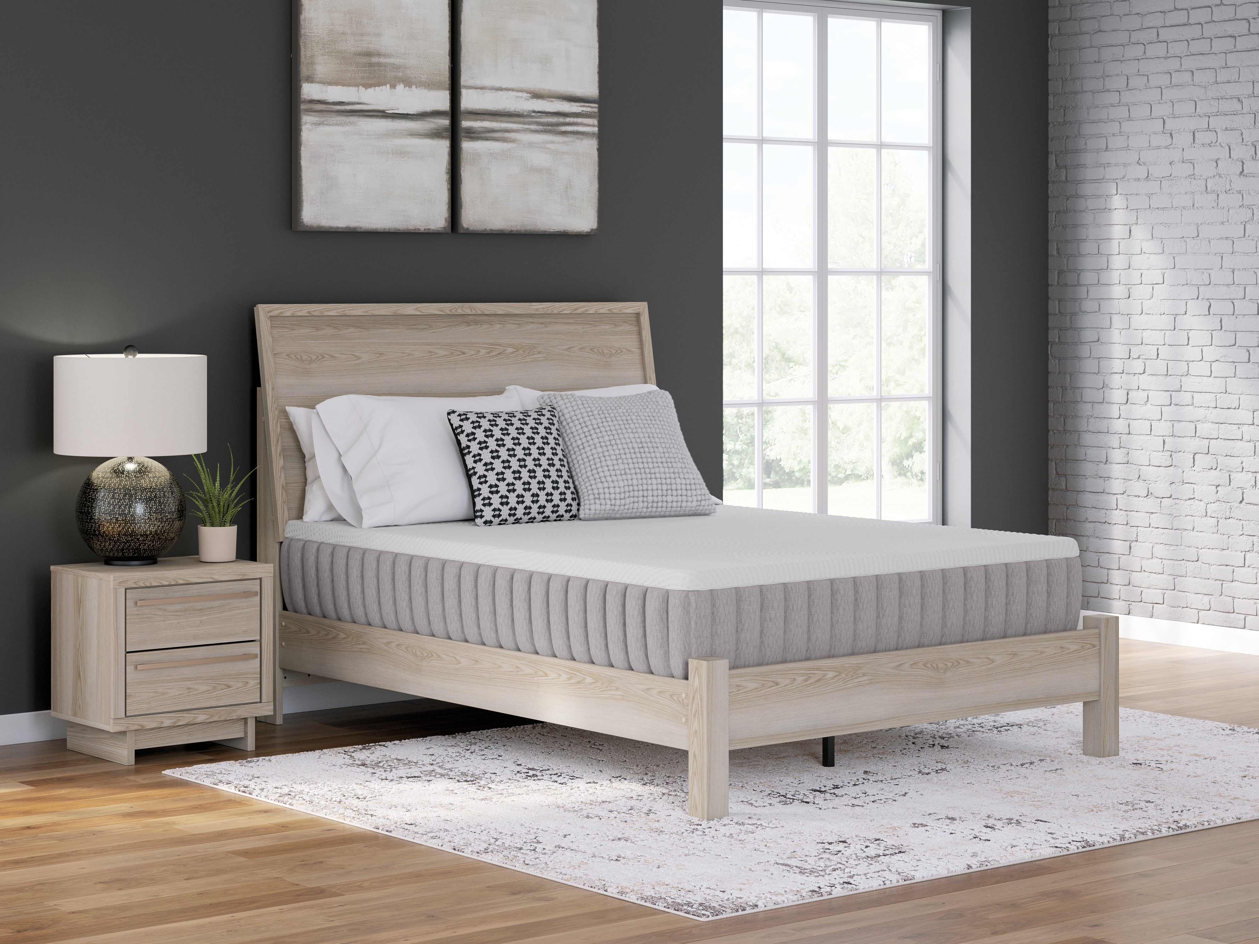 Best Furniture Outlet - Ashley Furniture - Terra Sleep Medium Mattresses - King / White - M52341