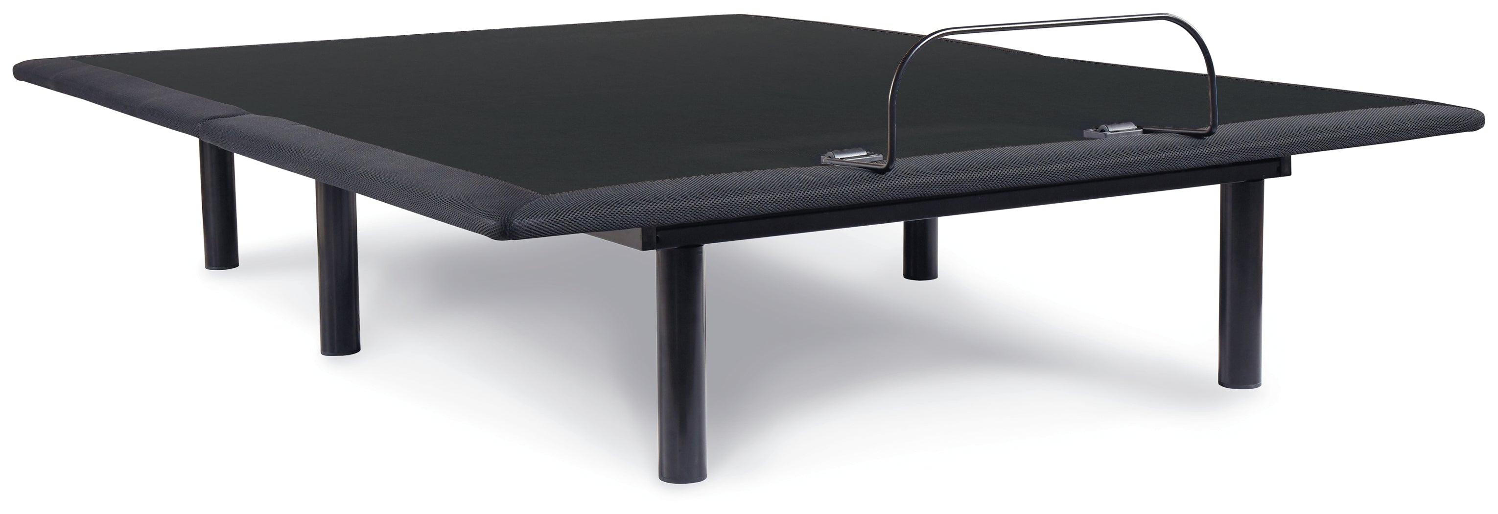 Best Furniture Outlet - Ashley Furniture - Head Up Only Foundation Queen Adjustable Head Base - Queen Adjustable Head Base / Charcoal Gray - M5X132