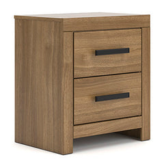 Best Furniture Outlet - Ashley Furniture - Broachmyn Bedroom - Two Drawer Night Stand / Auburn - PCB1116-92