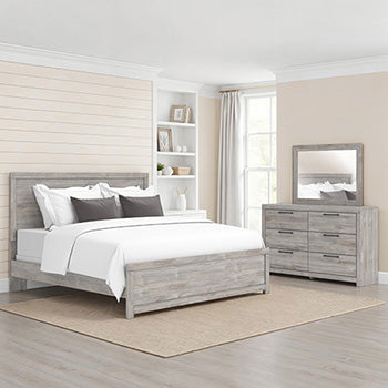Best Furniture Outlet - Ashley Furniture - Broachmyn Bedroom - Bedroom Mirror / Gray - PCB1120-36