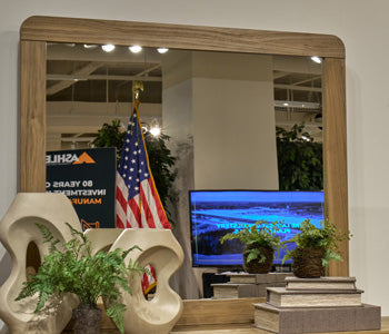 Best Furniture Outlet - Ashley Furniture - Gramburg Bedroom - Bedroom Mirror / Warm Natural Brown - PCB1121-36