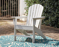 Best Furniture Outlet - Ashley Furniture - Sundown Treasure Outdoor - Adirondack Chair / White - P011-898