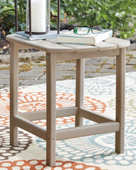 Best Furniture Outlet - Ashley Furniture - Sundown Treasure Outdoor - Rectangular End Table / Driftwood - P014-703