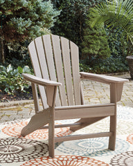 Best Furniture Outlet - Ashley Furniture - Sundown Treasure Outdoor - Adirondack Chair / Driftwood - P014-898