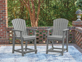 Best Furniture Outlet - Ashley Furniture - Sanctuary Beach Outdoor - Barstool (Set of 2) - PCP227-124