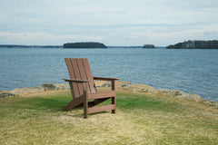 Best Furniture Outlet - Ashley Furniture - Emmeline Outdoor - Adirondack Chair / Brown - P420-898