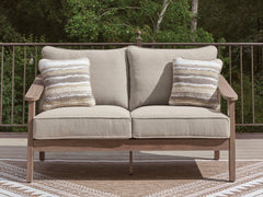 Best Furniture Outlet - Ashley Furniture - Harmony Headlands Outdoor - Loveseat w/Cushion - PCP428-835