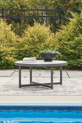 Best Furniture Outlet - Ashley Furniture - Ocean Beach Outdoor - Round Cocktail Table - PCP510-708