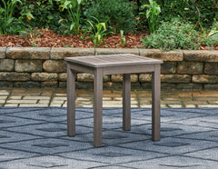 Best Furniture Outlet - Ashley Furniture - Hillside Barn Outdoor - Square End Table / Brown - P564-702